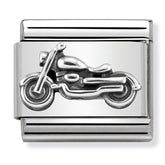 Nomination Composable Classic Link 330101/32 Vintage Motorbike in 925 Silver